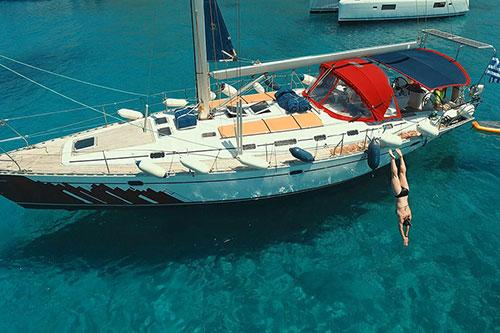 sailing holiday in the greek islands